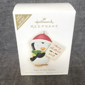 Sign of the Times Hallmark Ornament